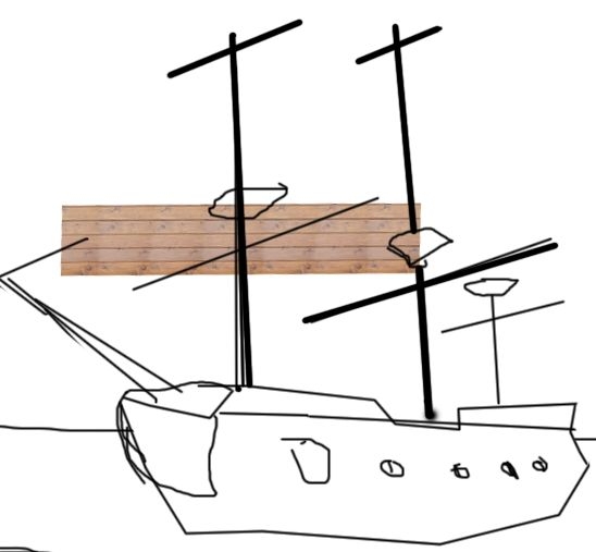 Creation of Ghost Ship: Step 2